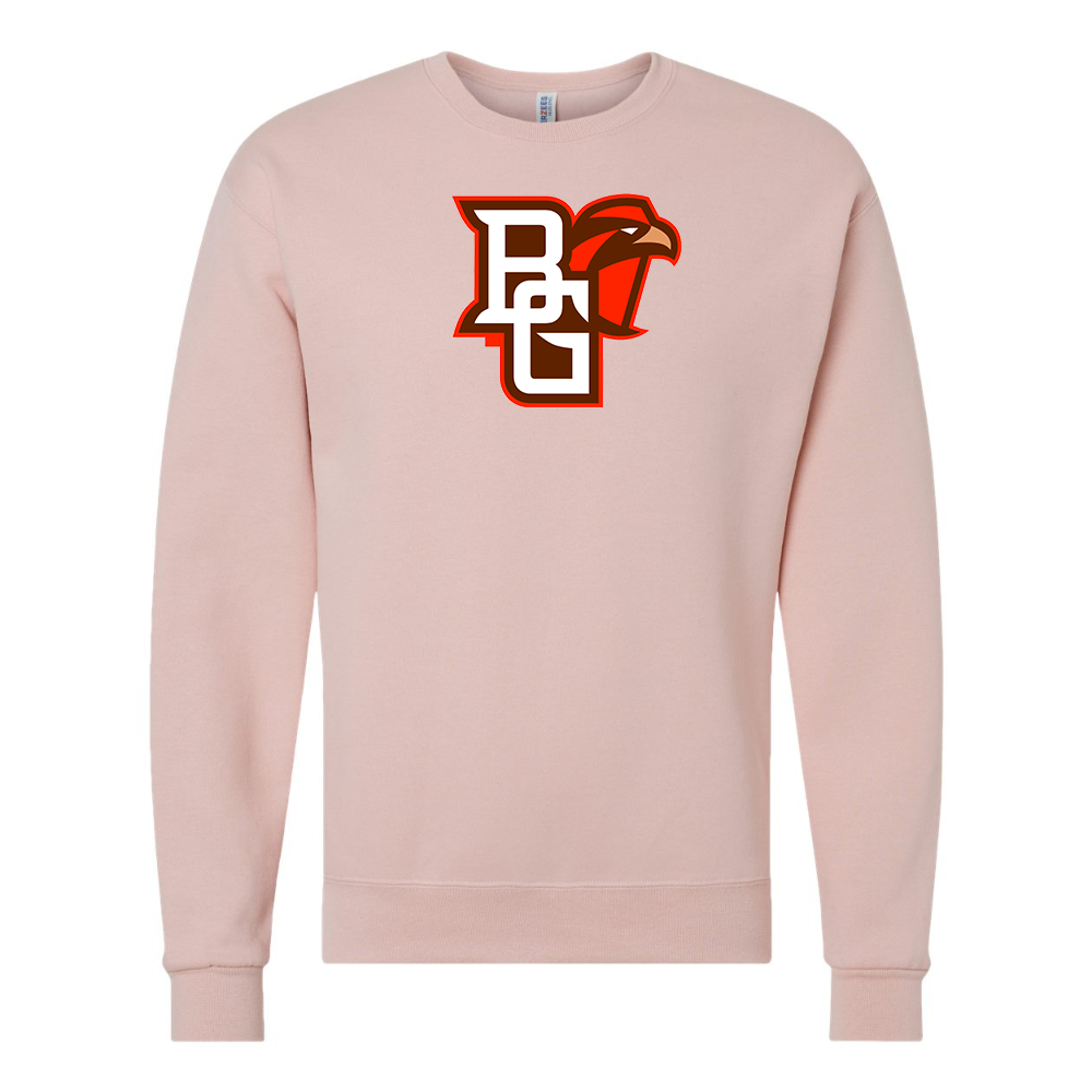 Men's Bowling Green Falcons JERZEES NuBlend Crewneck Sweatshirt