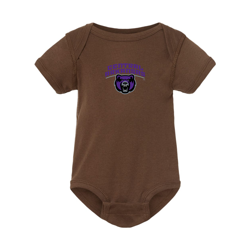 Central Arkansas Bears   Rabbit Skins Infant Baby Rib Bodysuit