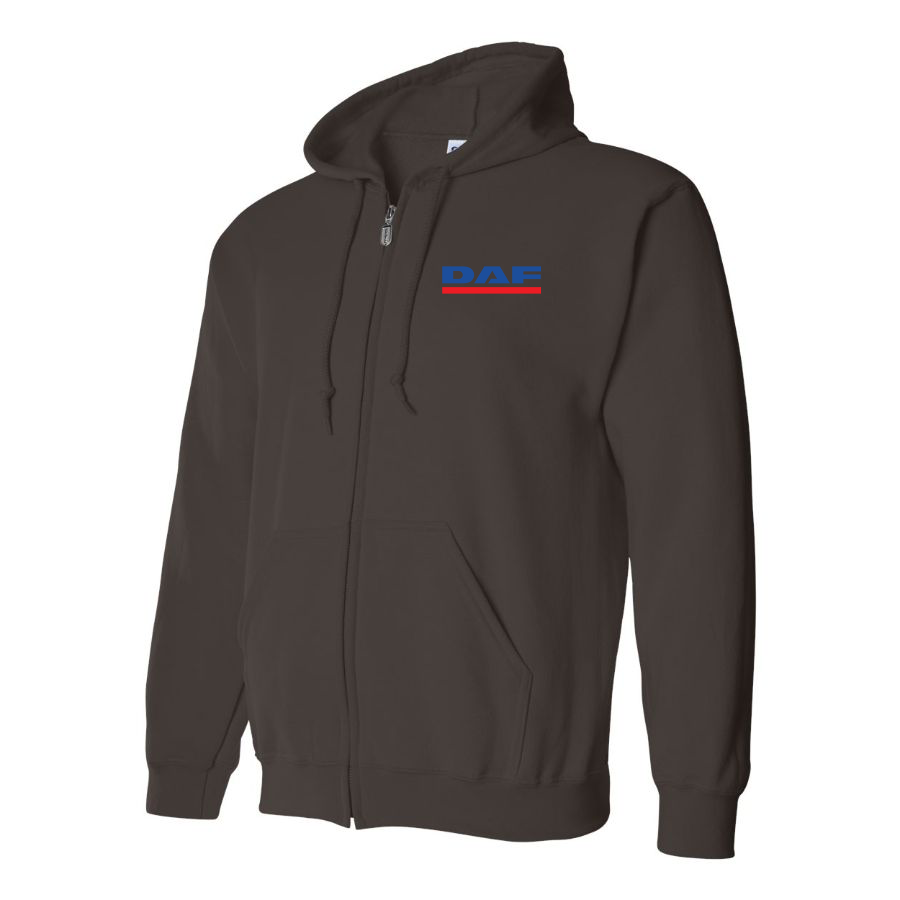 Men's DAF Logo Zipper Hoodie