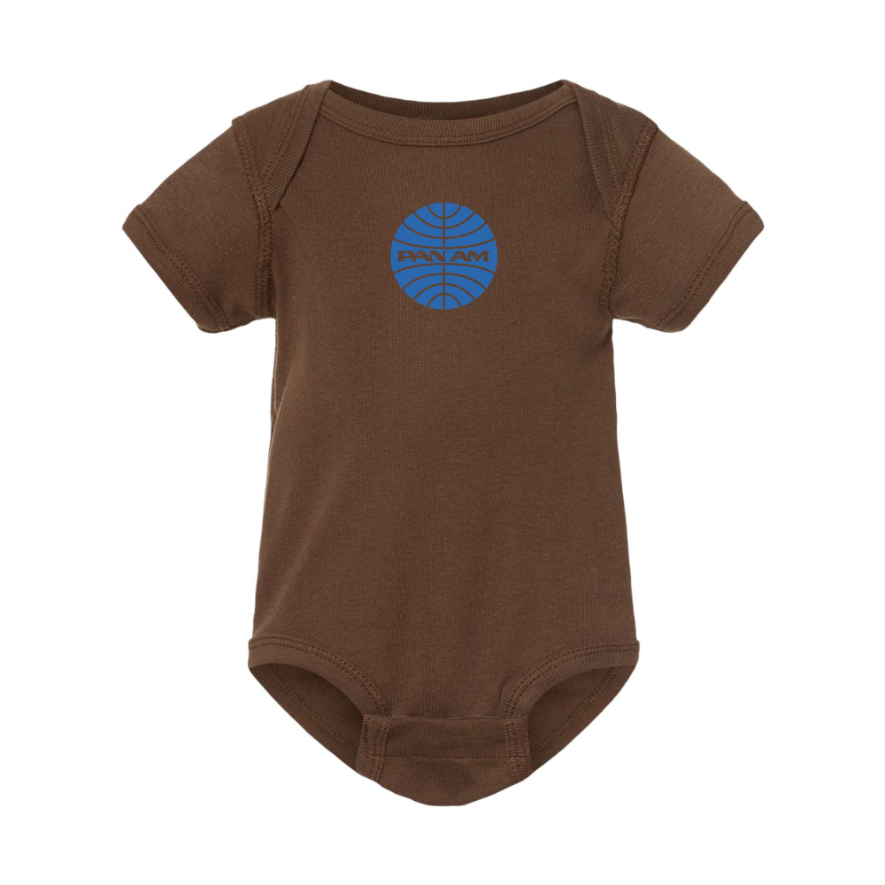 Pan Am  Rabbit Skins Infant Baby Rib Bodysuit
