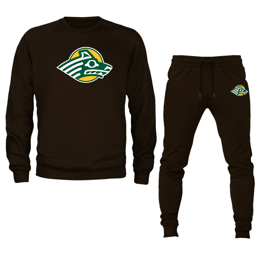 Men's Alaska Anchorage Seawolves  Crewneck Sweatshirt Joggers Suit
