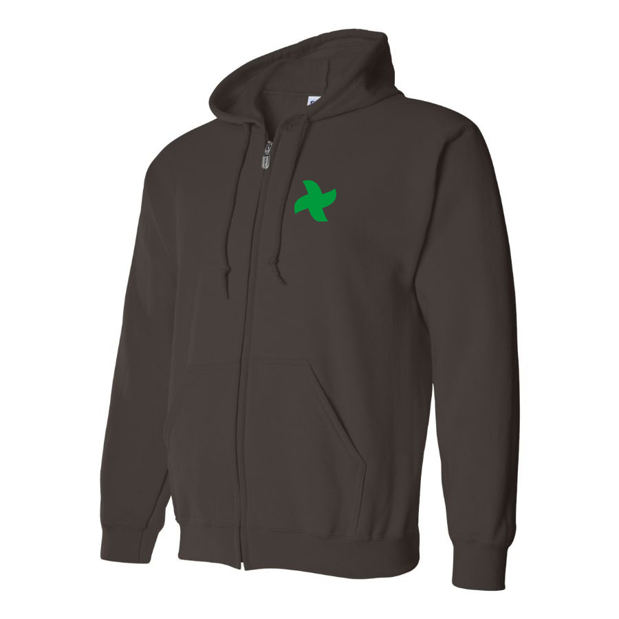 Men's Thermomix Screw Logo  Zipper Hoodie