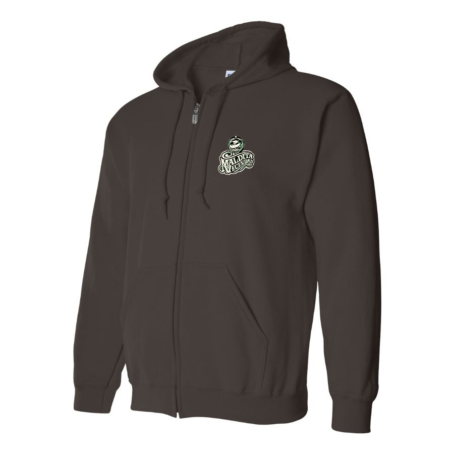 Men's  Maldita Vecindad Logo Zipper Hoodie