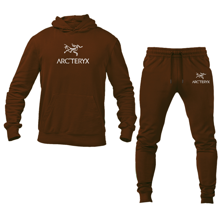 Men's Arcteryx Logo Hoodie Joggers Set