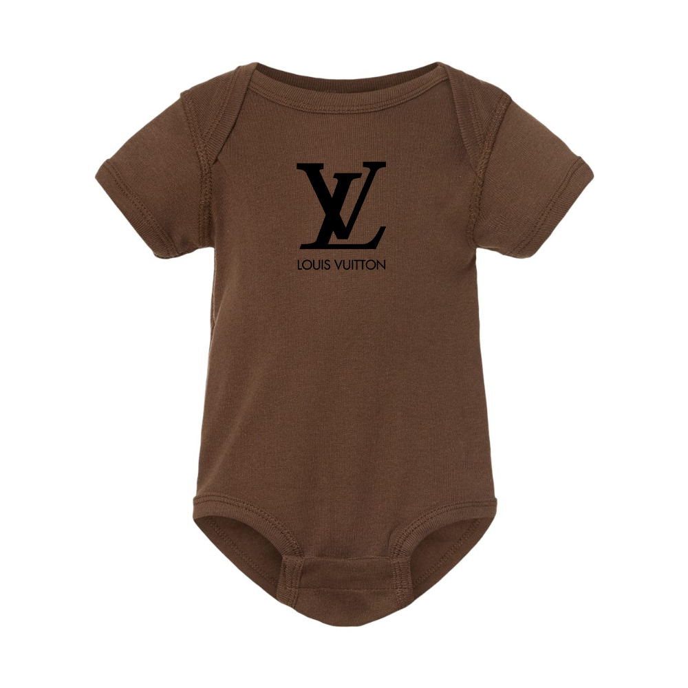 Louis Vuitton Rabbit Skins Infant Baby Rib Bodysuit