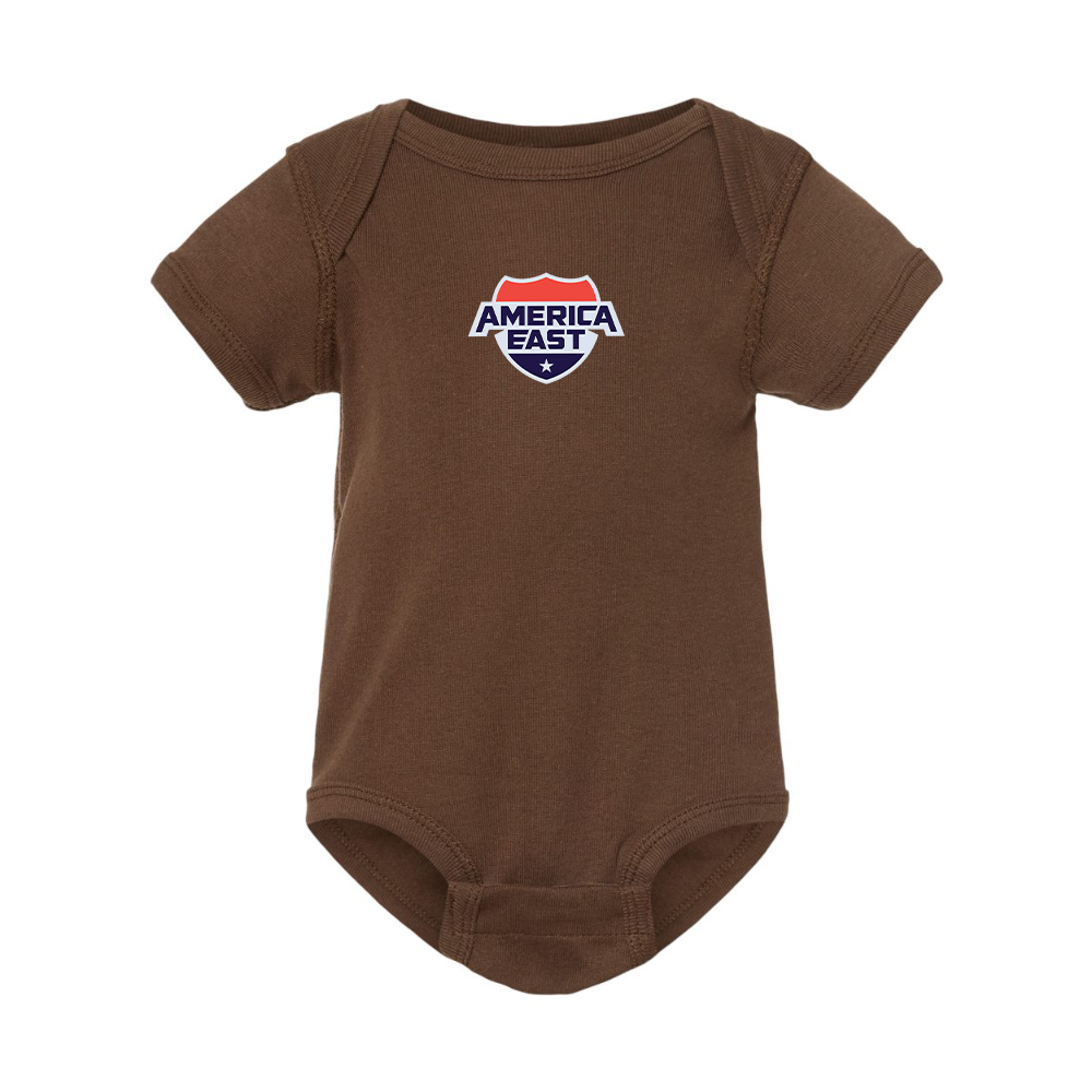 America East Conference  Rabbit Skins Infant Baby Rib Bodysuit