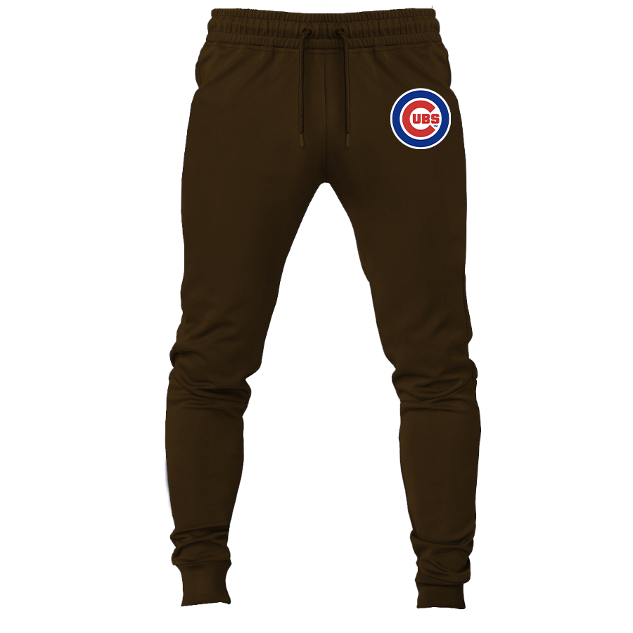 Men's Chicago Cubs Logo Sweatpants Joggers
