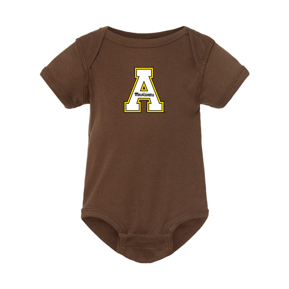 Appalachian State Mountaineers  Rabbit Skins Infant Baby Rib Bodysuit
