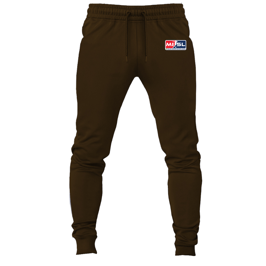 Men's Major Indoor Soccer League Logo Sweatpants Joggers