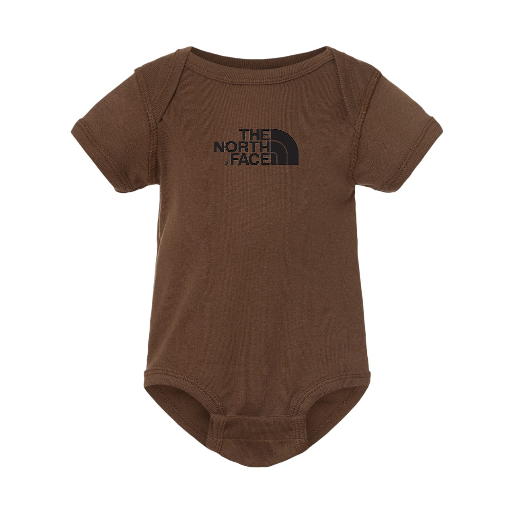The North Face Black Rabbit Skins Infant Baby Rib Bodysuit