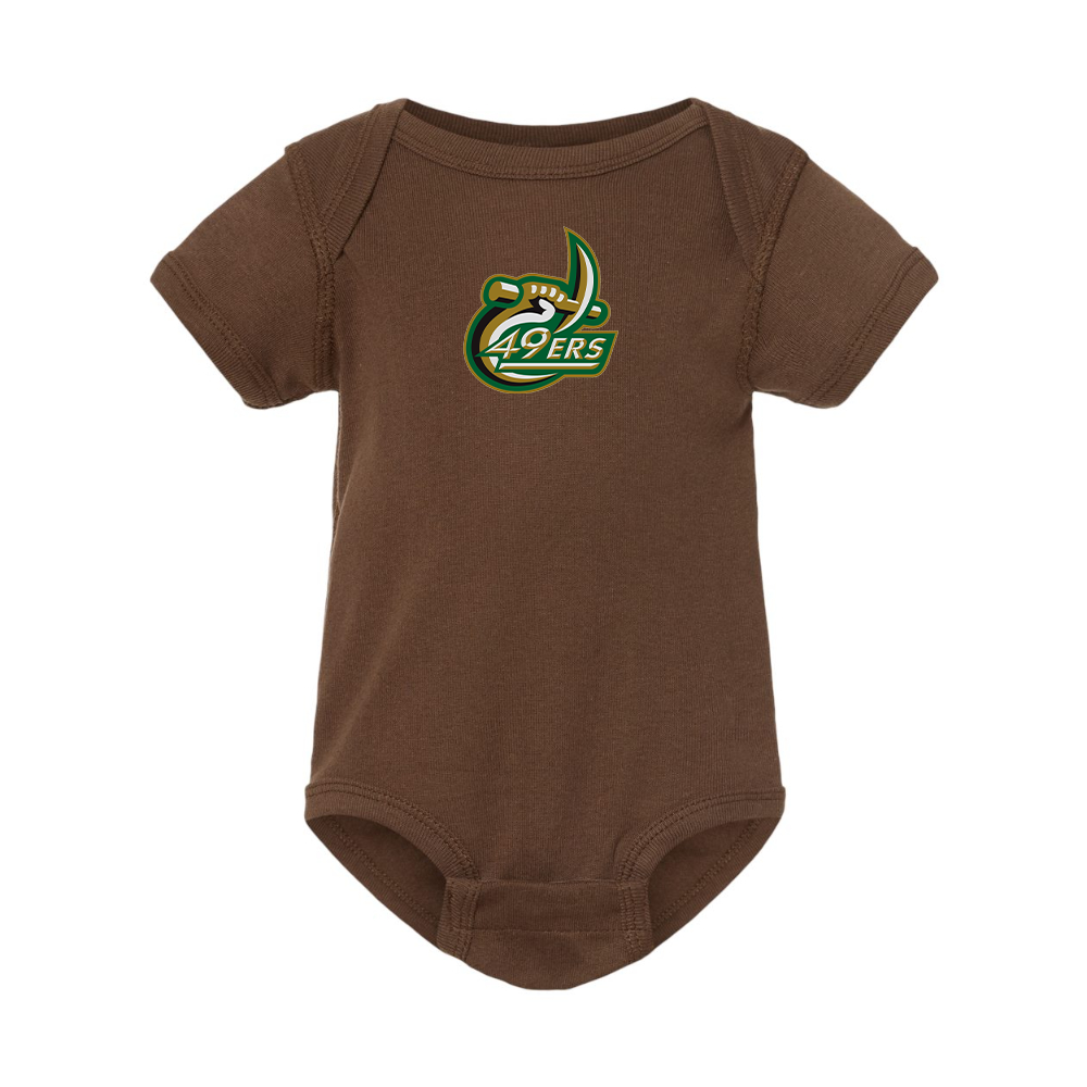 Charlotte 49ers Rabbit Skins Infant Baby Rib Bodysuit