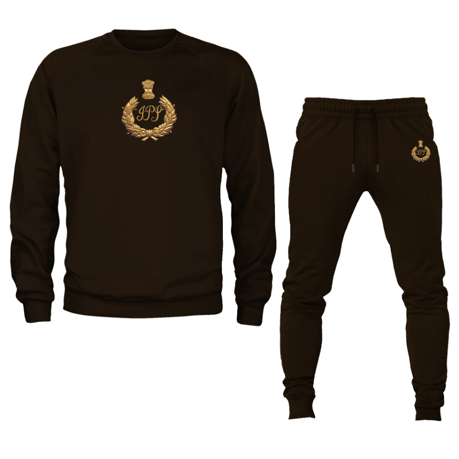 Men's  IPS India Crewneck Sweatshirt Joggers Suit