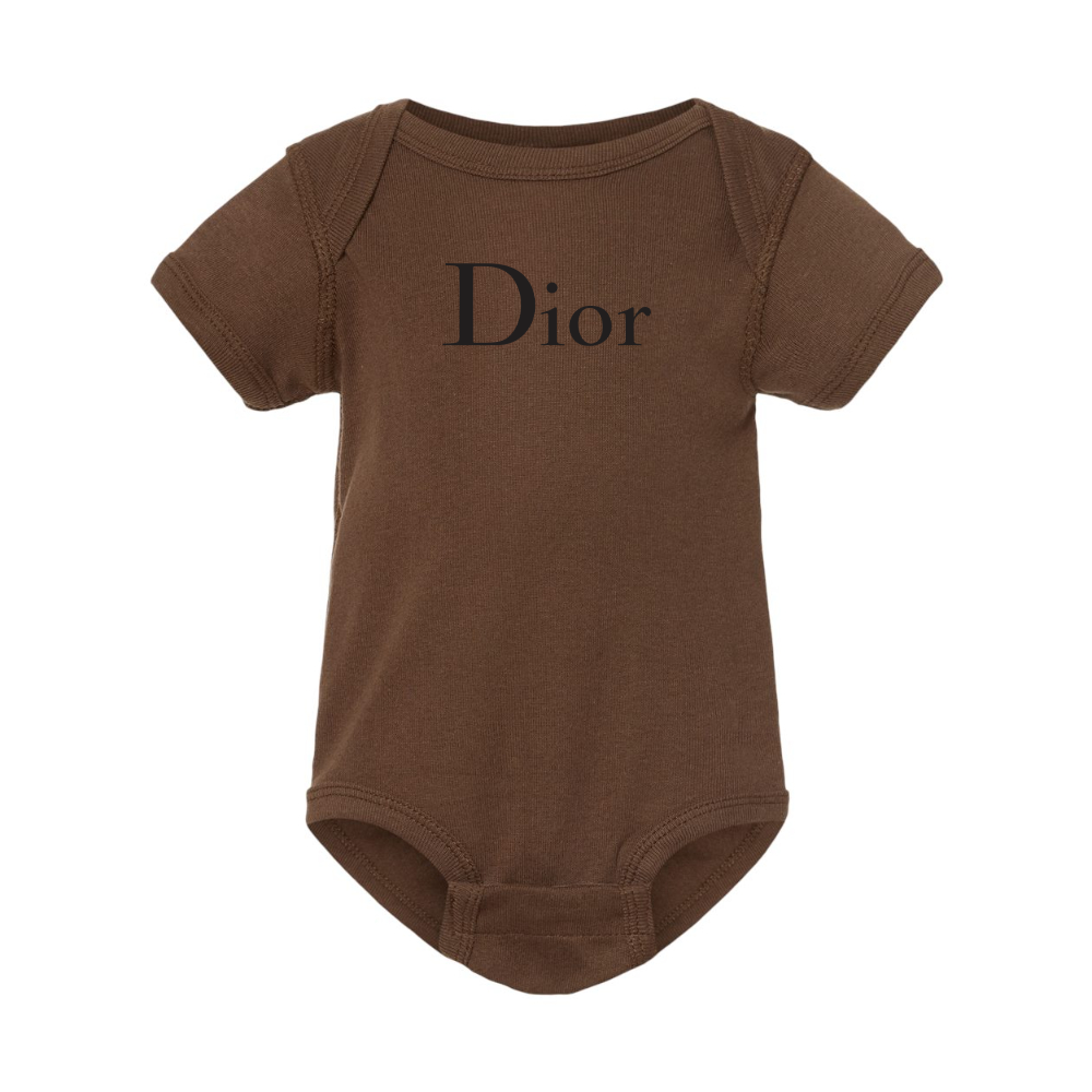 Dior Rabbit Skins Infant Baby Rib Bodysuit