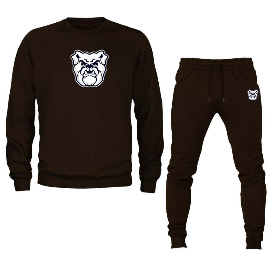 Men's Butler Bulldogs  Crewneck Sweatshirt Joggers Suit