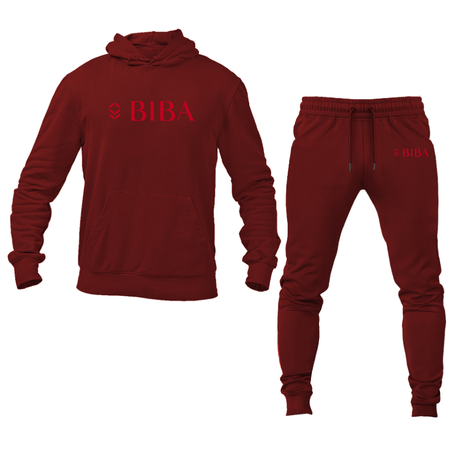 Men's Biba Logo Hoodie Joggers Set