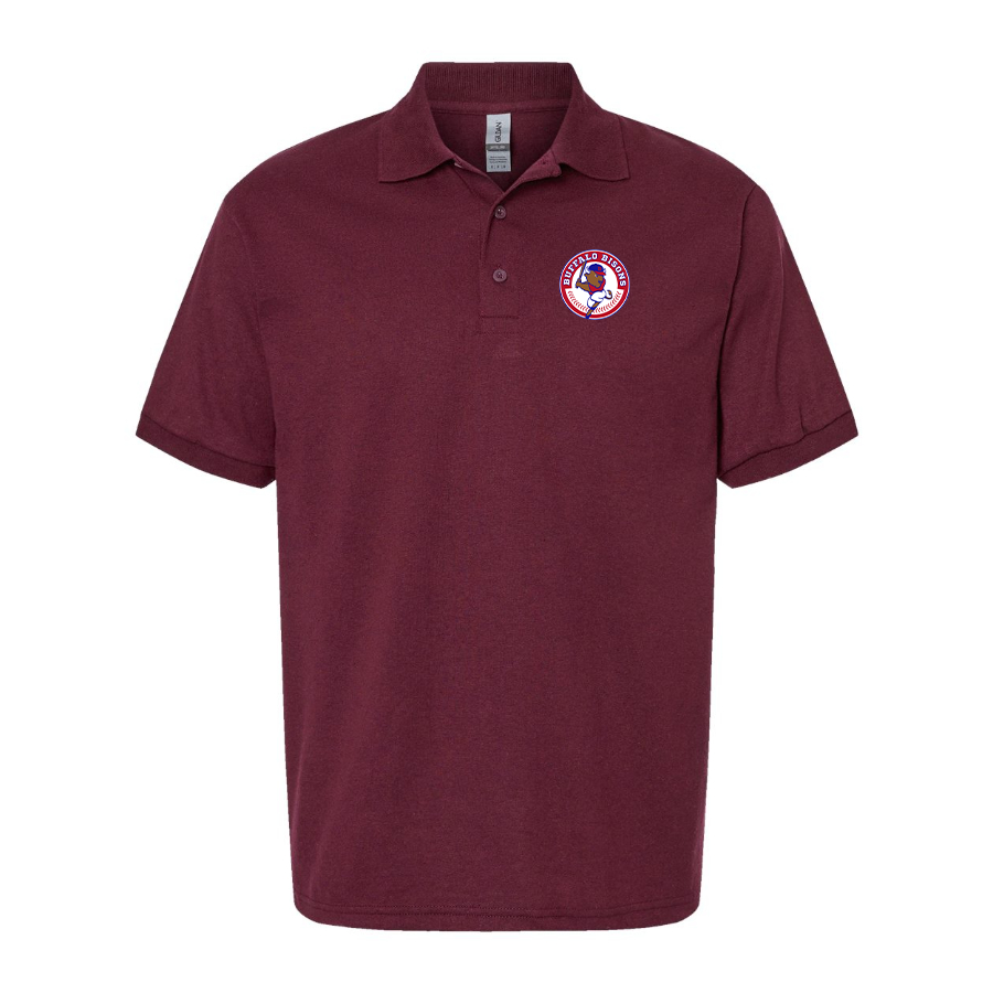Men's Buffalo Bisons Logo Dry Blend Polo