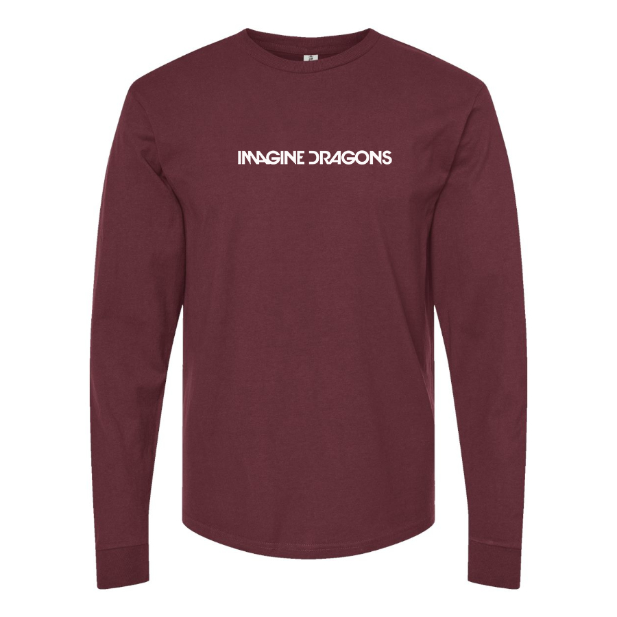 Men's Imagine Dragons Logo Cotton Long Sleeve T-Shirt