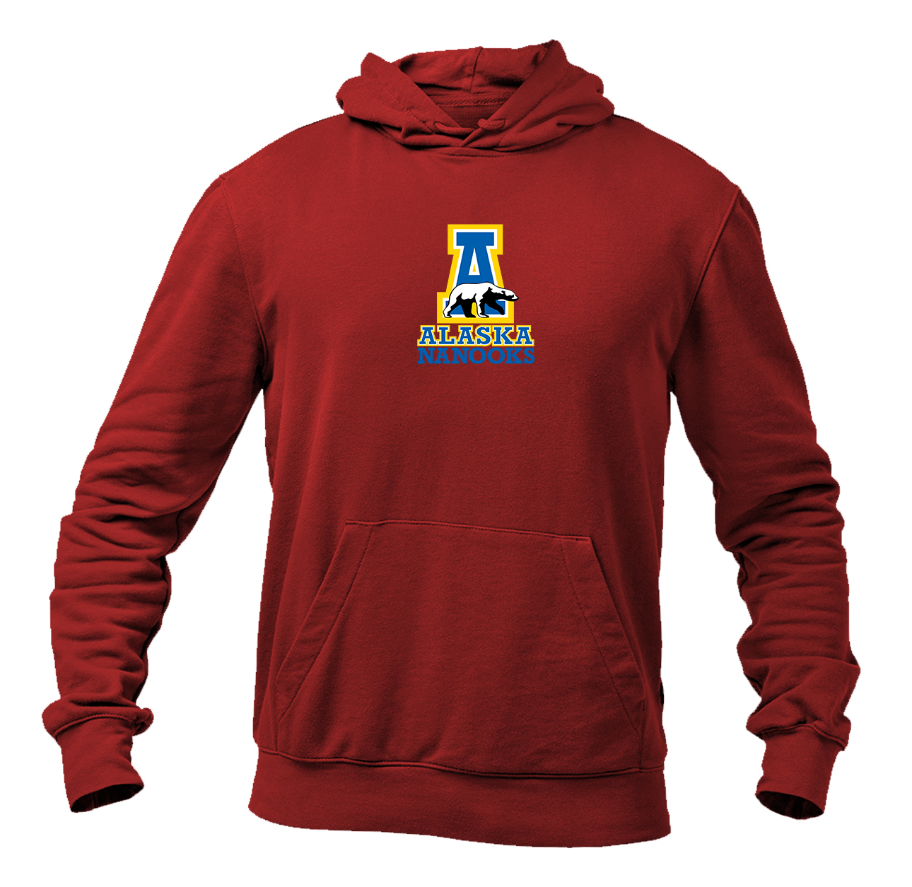 Men's Alaska Nanooks Gildan  Heavy Blend Hooded Sweatshirt