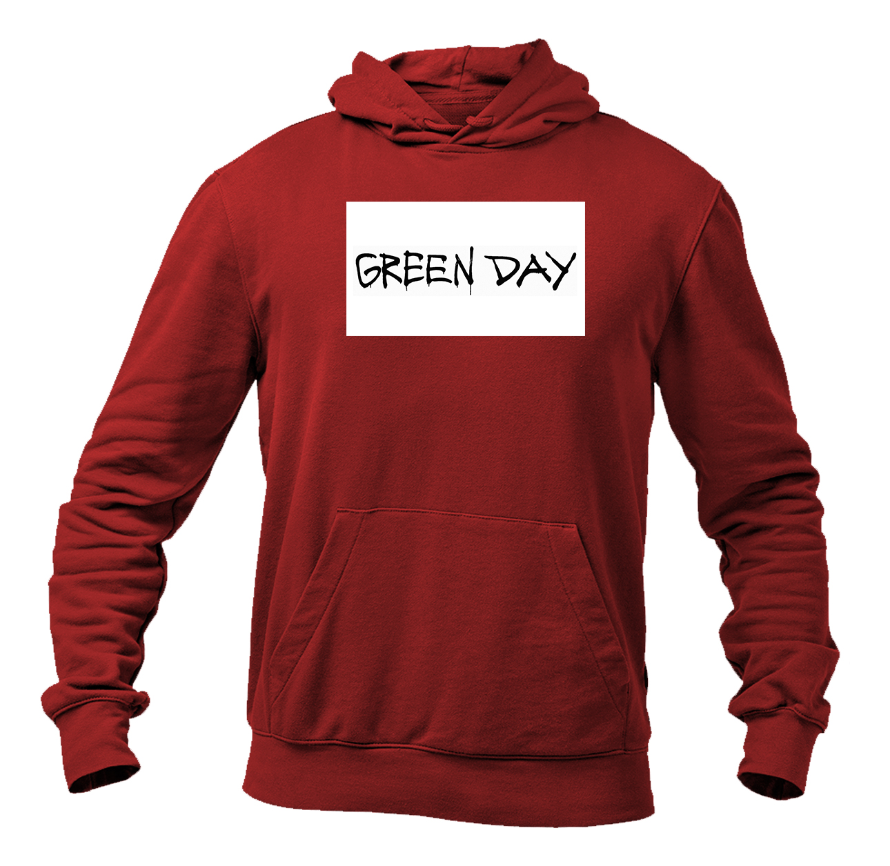 Men's Green Day Logo Pullover Hoodie