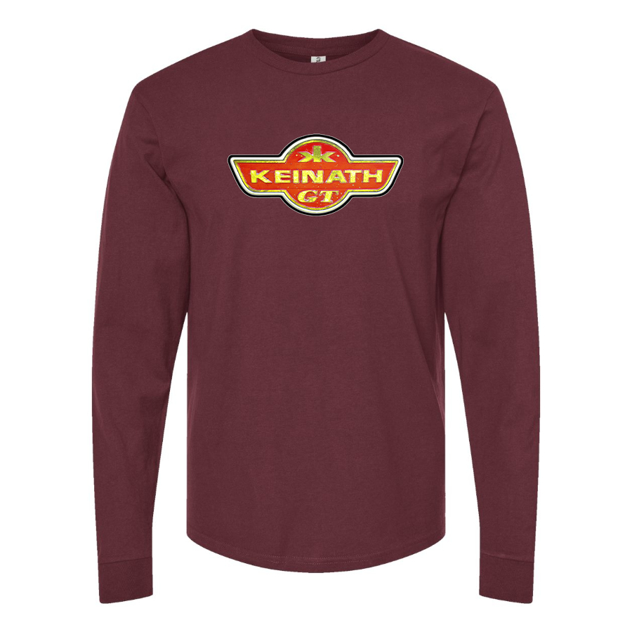 Men's Keinath Logo Cotton Long Sleeve T-Shirt
