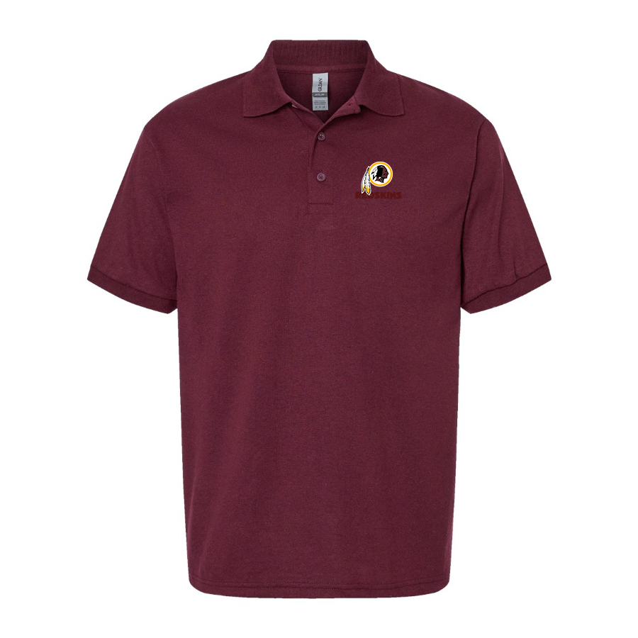 Men's Washington Redskins Logo  Dry Blend Polo