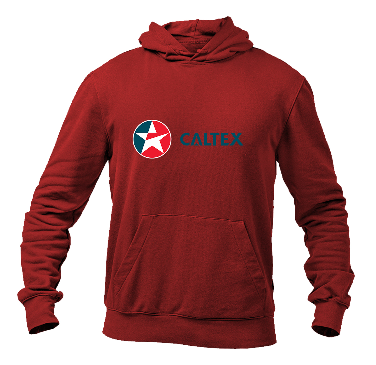 Men's Caltex Gas Station  Softstyle Midweight Hooded Sweatshirt