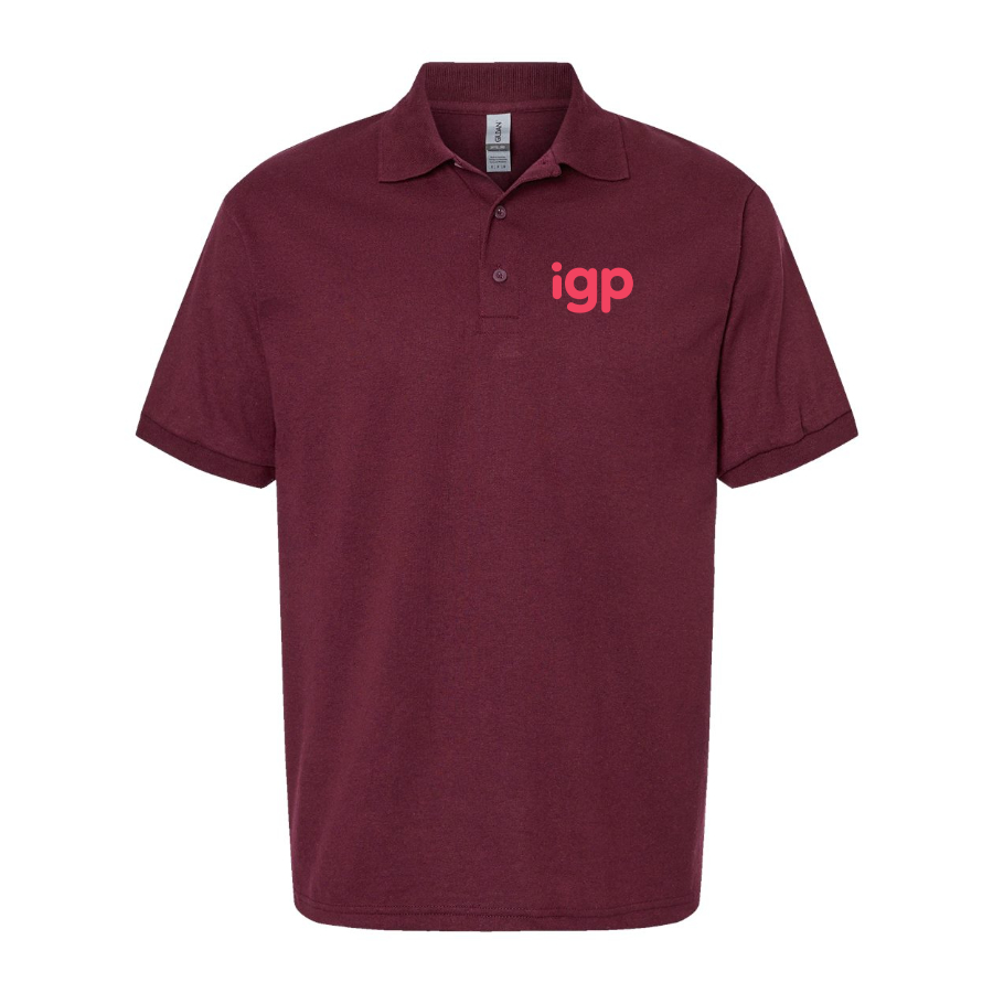 Men's  Indian Gifts Portal  Logo Dry Blend Polo
