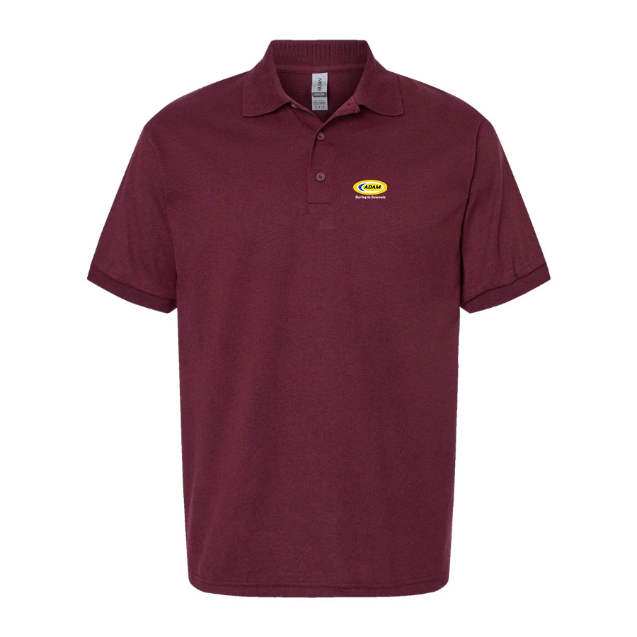 Men's Adam Motors  Logo Dry Blend Polo