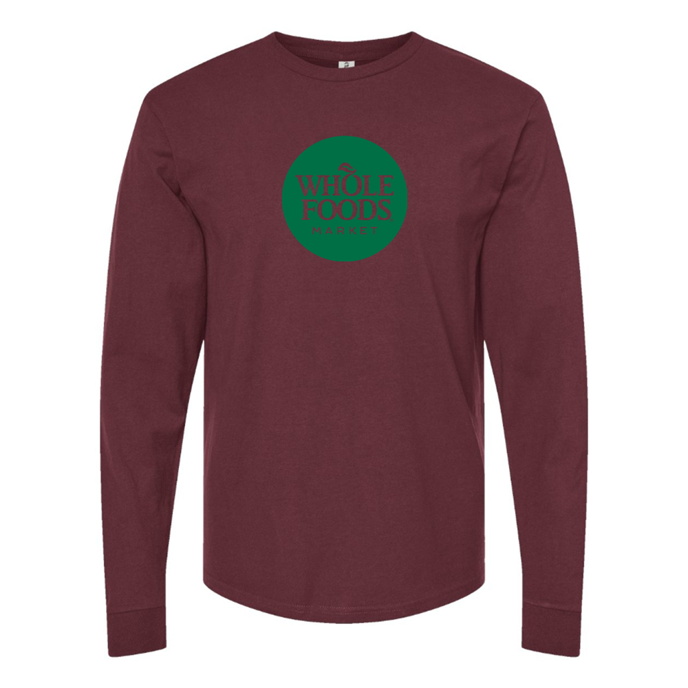 Men's Whole Foods Market Cotton Long Sleeve T-Shirt