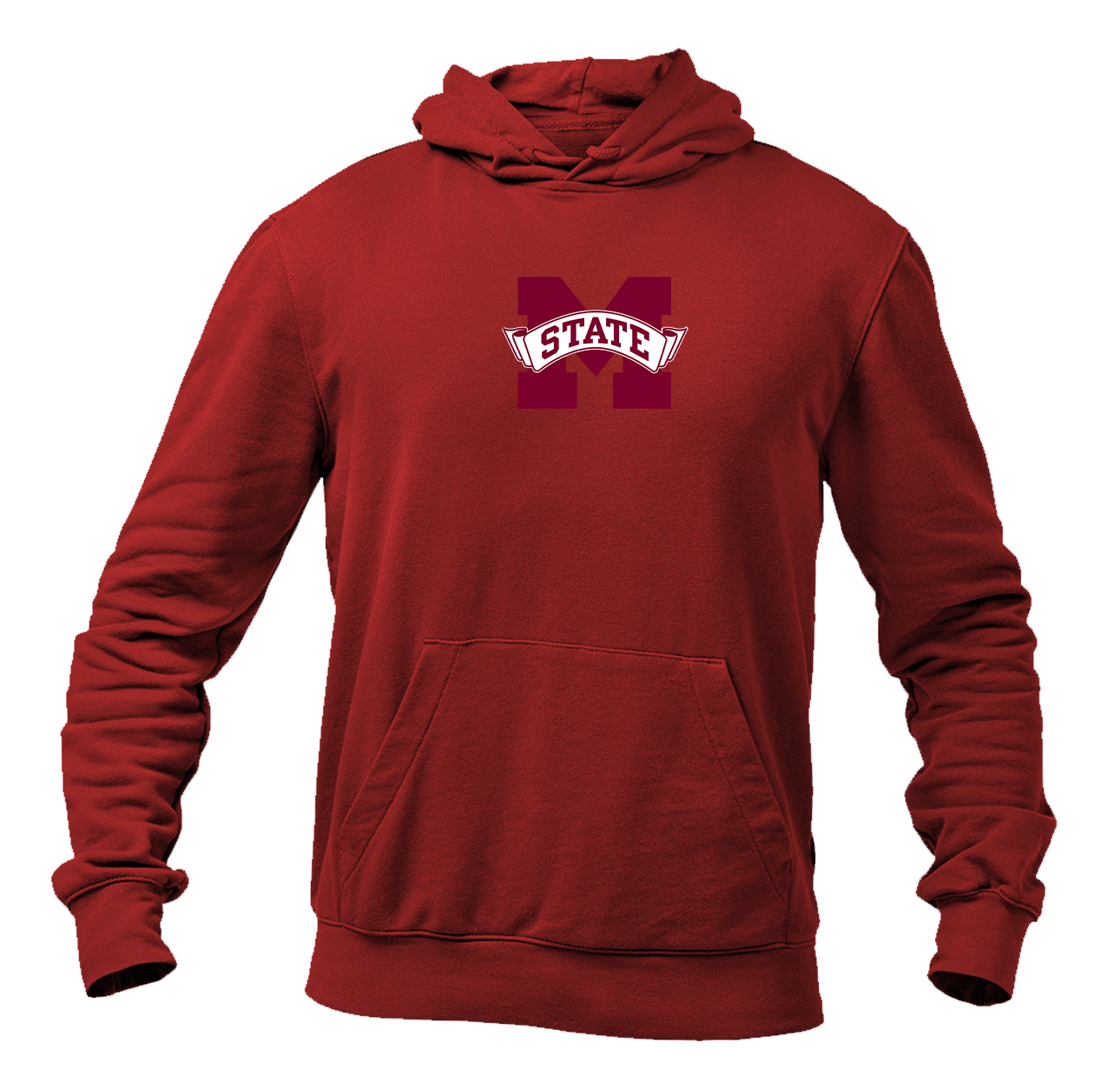 Men's  Mississippi State Bulldogs Logo Pullover Hoodie