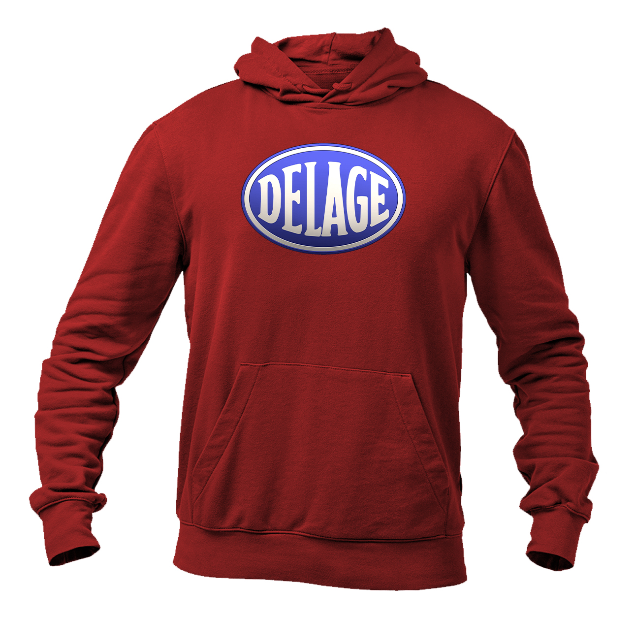 Men's Delage Logo Pullover Hoodie