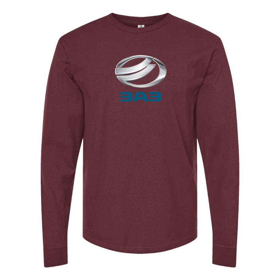 Men's ZAZ Logo  Cotton Long Sleeve T-Shirt