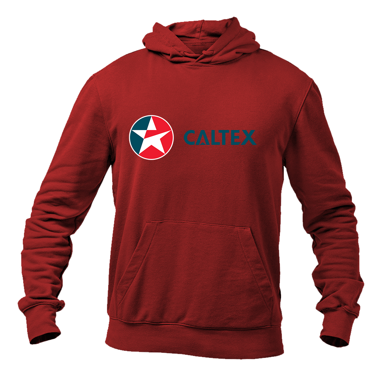 Men's Caltex Gas Station  Softstyle Midweight Hooded Sweatshirt