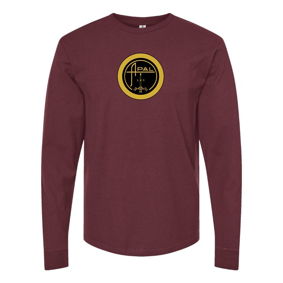 Men's  Apal Logo  Cotton Long Sleeve T-Shirt