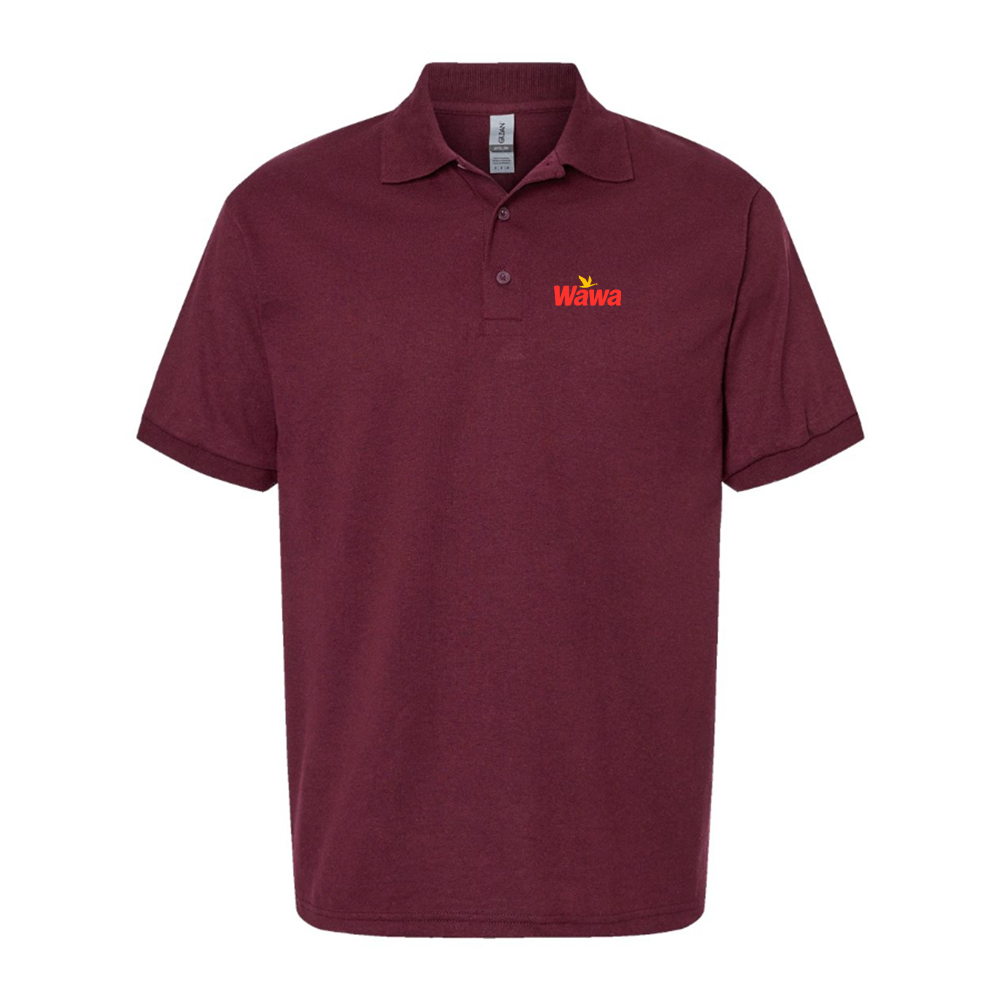 Men's Wawa Gas Station Logo Dry Blend Polo