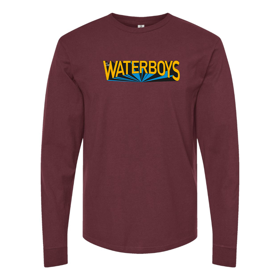Men's The Waterboys  Logo  Cotton Long Sleeve T-Shirt
