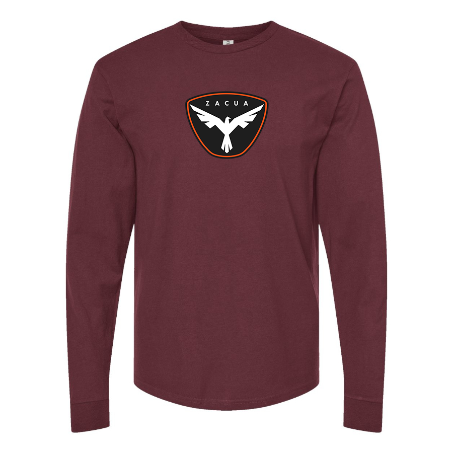 Men's Zacua Logo  Cotton Long Sleeve T-Shirt