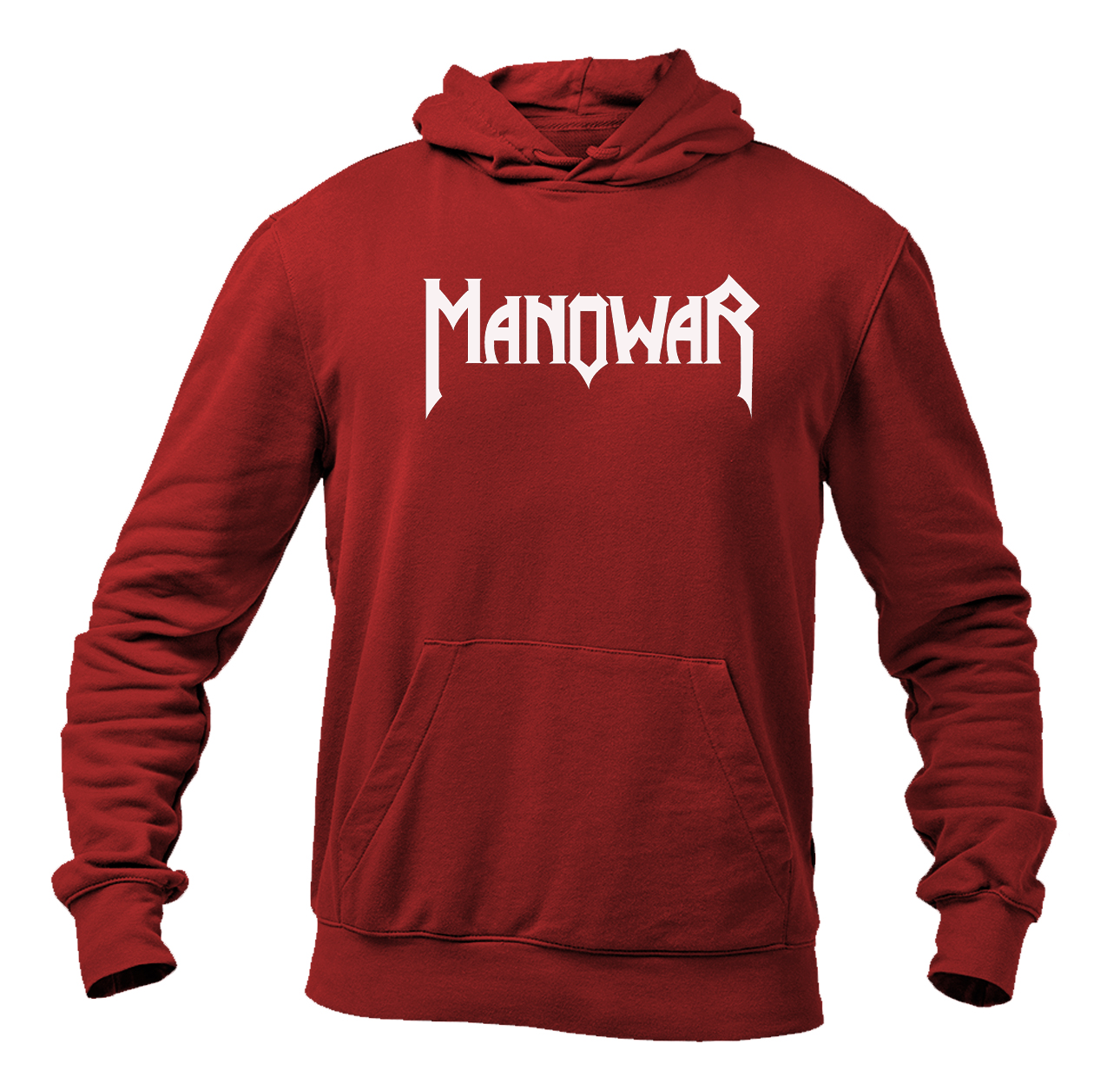 Men's Manowar Logo Pullover Hoodie