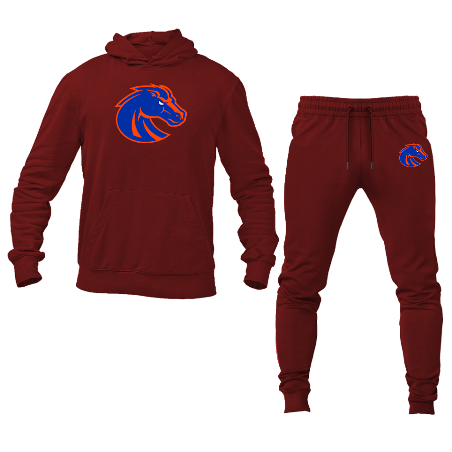 Men's Boise State Broncos  Hoodie Joggers Set