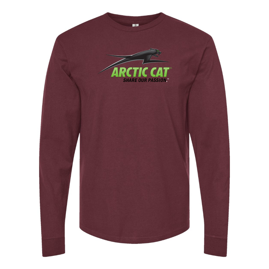 Men's  Arctic Cat  Logo Cotton Long Sleeve T-Shirt