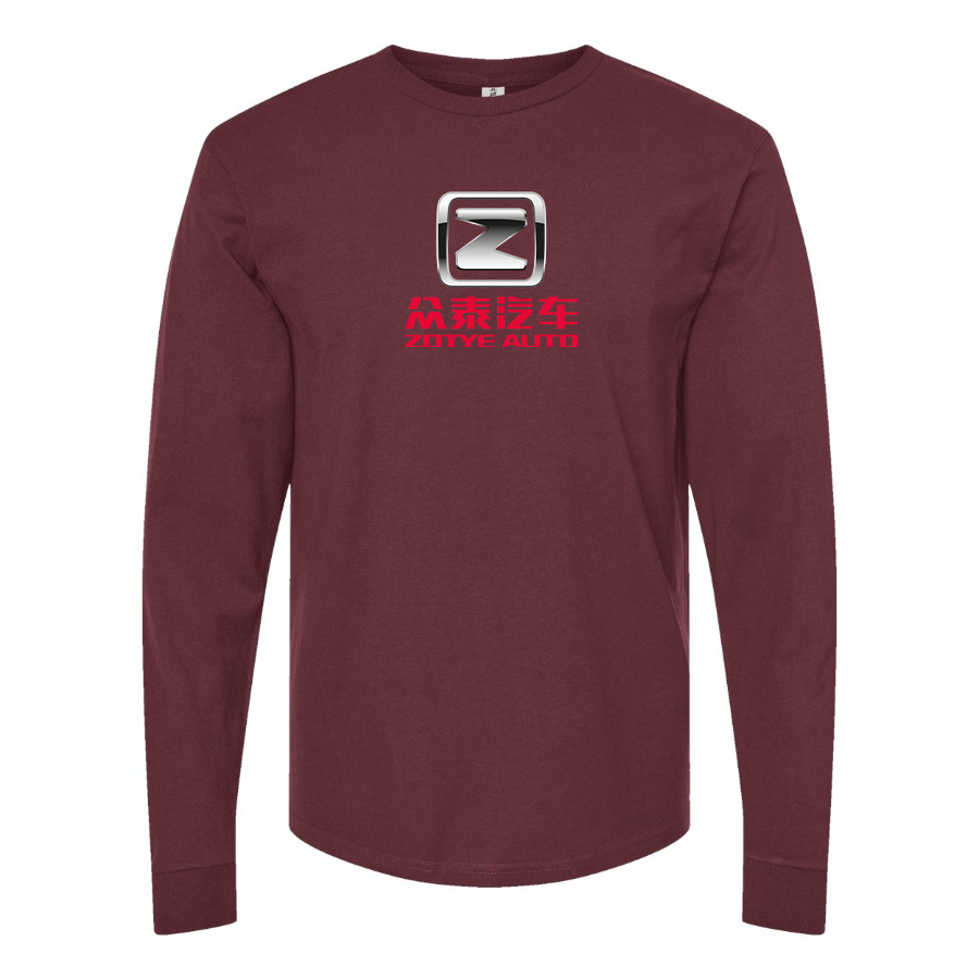 Men's Zotye Logo  Cotton Long Sleeve T-Shirt
