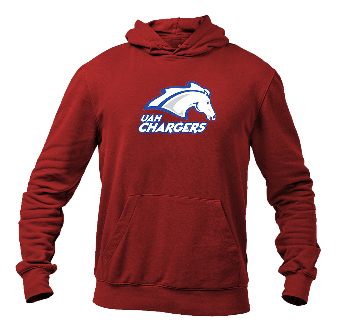 Men's Alabama Huntsville Chargers Gildan  Heavy Blend Hooded Sweatshirt