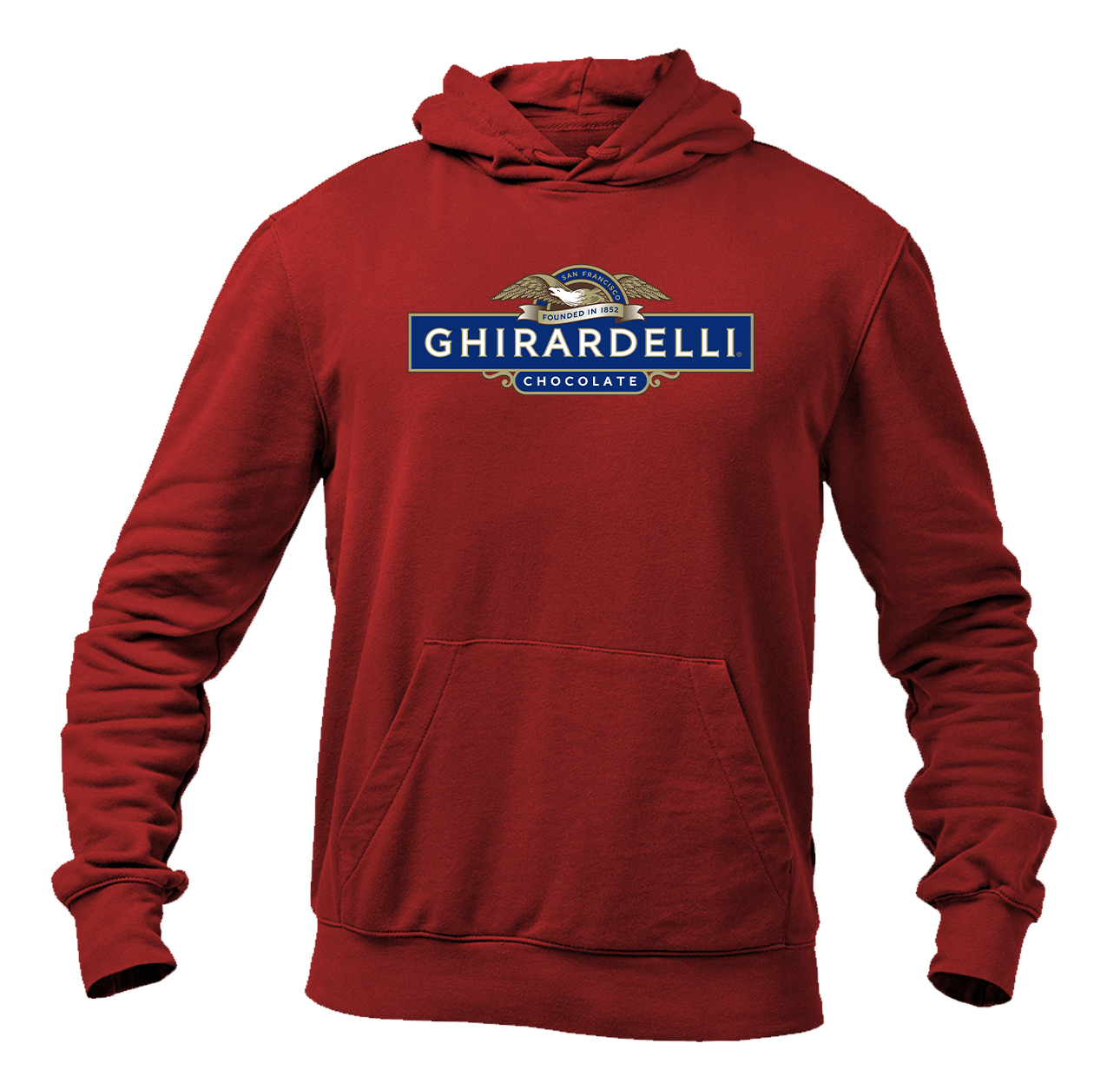 Men's Ghirardell Logo Pullover Hoodie