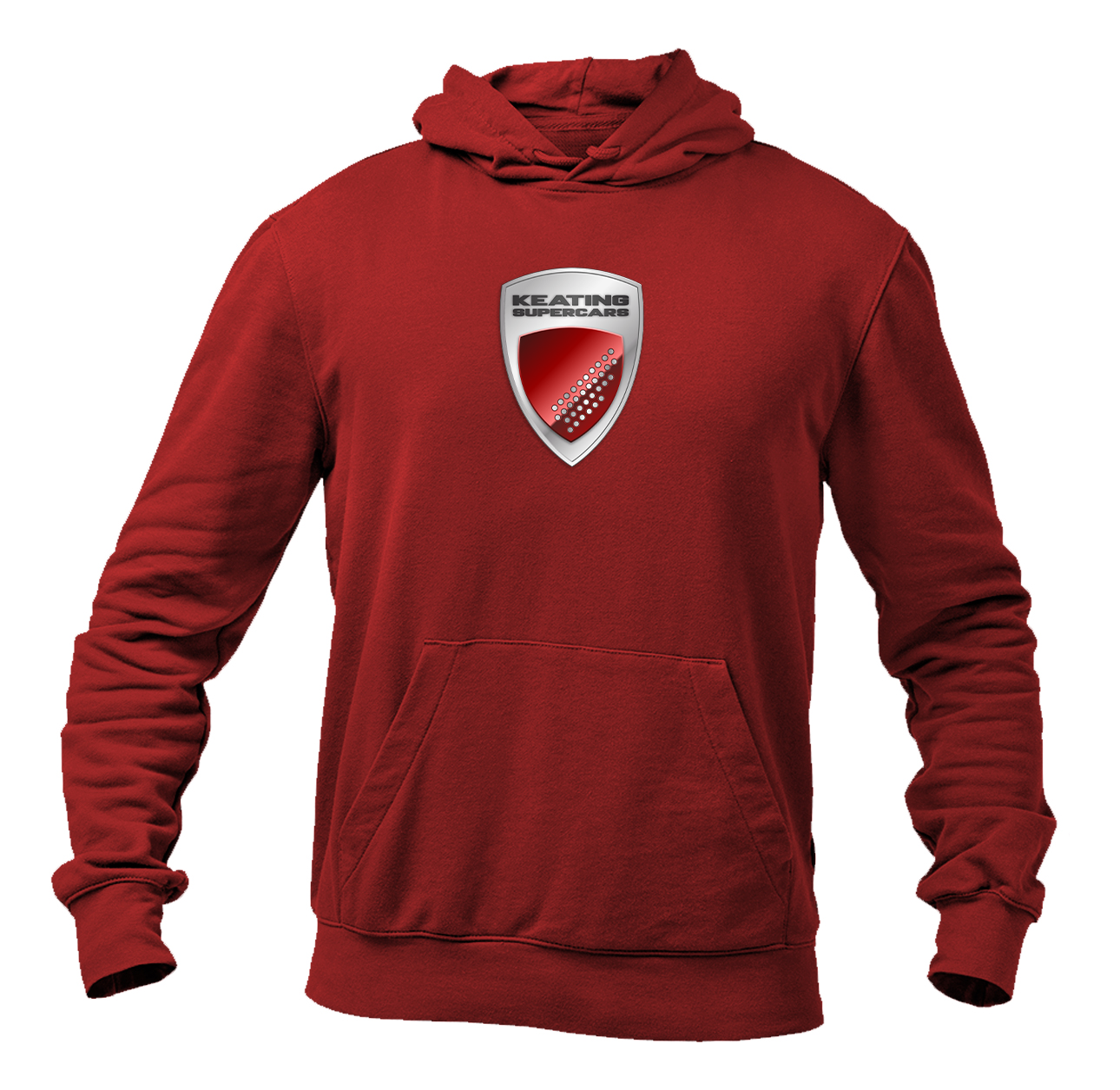 Men's Keating-Supercars Logo Pullover Hoodie