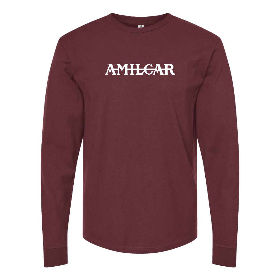 Men's Amilcar Italiana Logo Cotton Long Sleeve T-Shirt