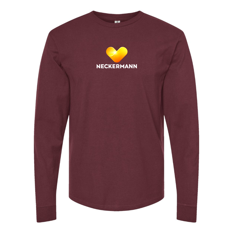 Men's  Neckermann Logo  Cotton Long Sleeve T-Shirt