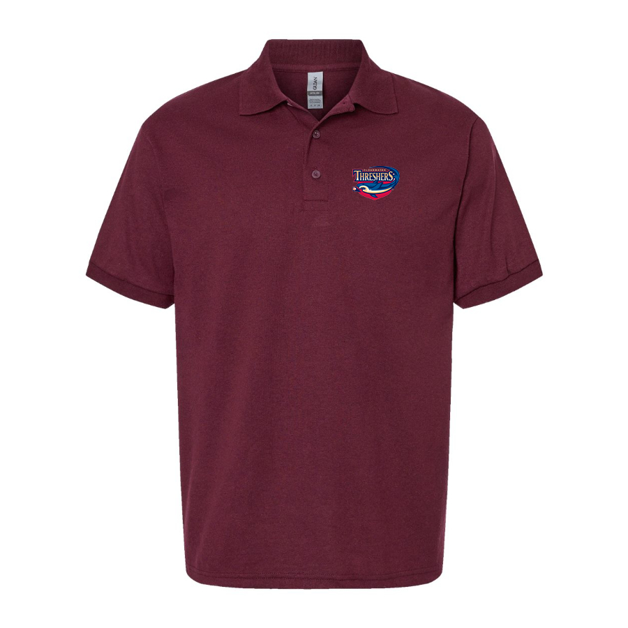Men's Clearwater Threshers Logo Dry Blend Polo
