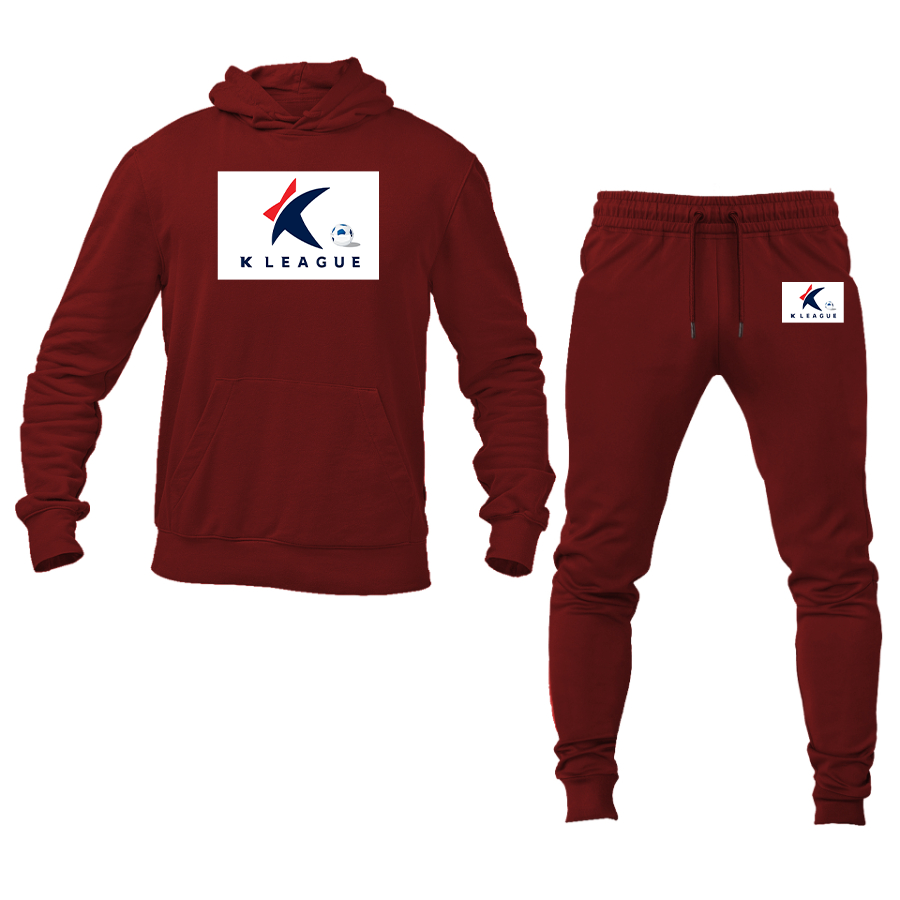 Men's K League Logo Hoodie Joggers Set