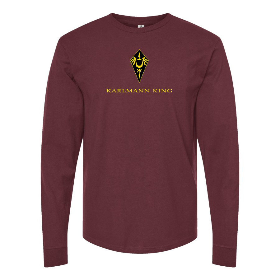 Men's Karlmann King  Logo Cotton Long Sleeve T-Shirt