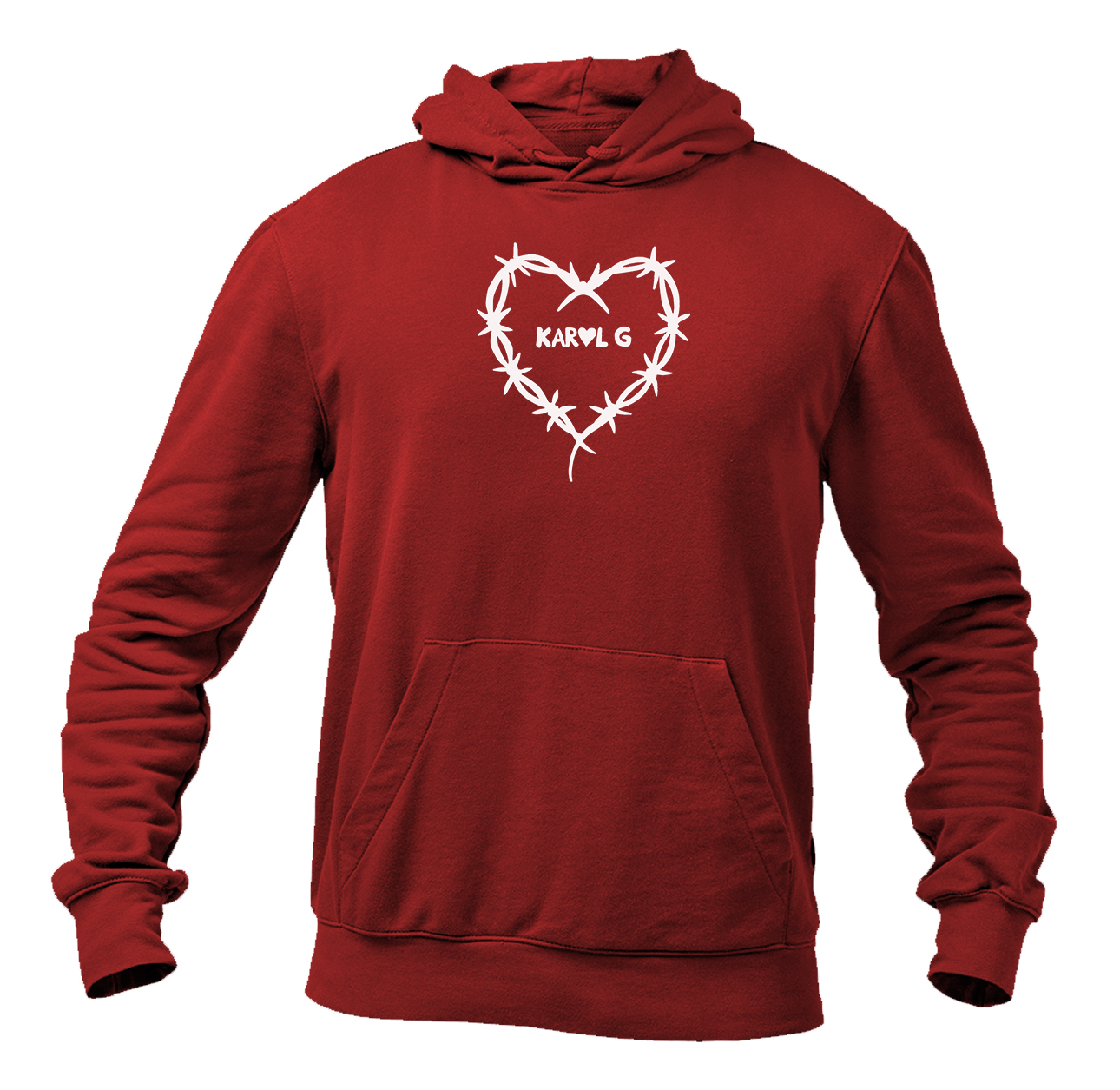 Men's KAROL G Logo Pullover Hoodie